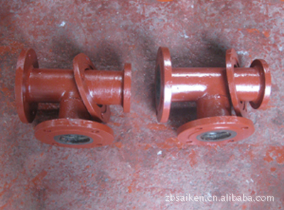 【廠家供應優質四孔搪玻璃管道】價格,廠家,圖片,日用化工機械配件,淄博賽墾化工設備-